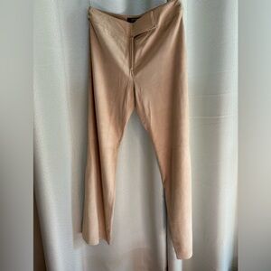 Options Garfield & Marks Beige Genuine Leather Pants